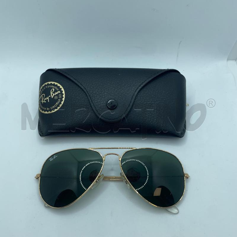 OCCHIALI UOMO RAYBAN DA SOLE AVIATOR  | Mercatino dell'Usato Colleferro 1