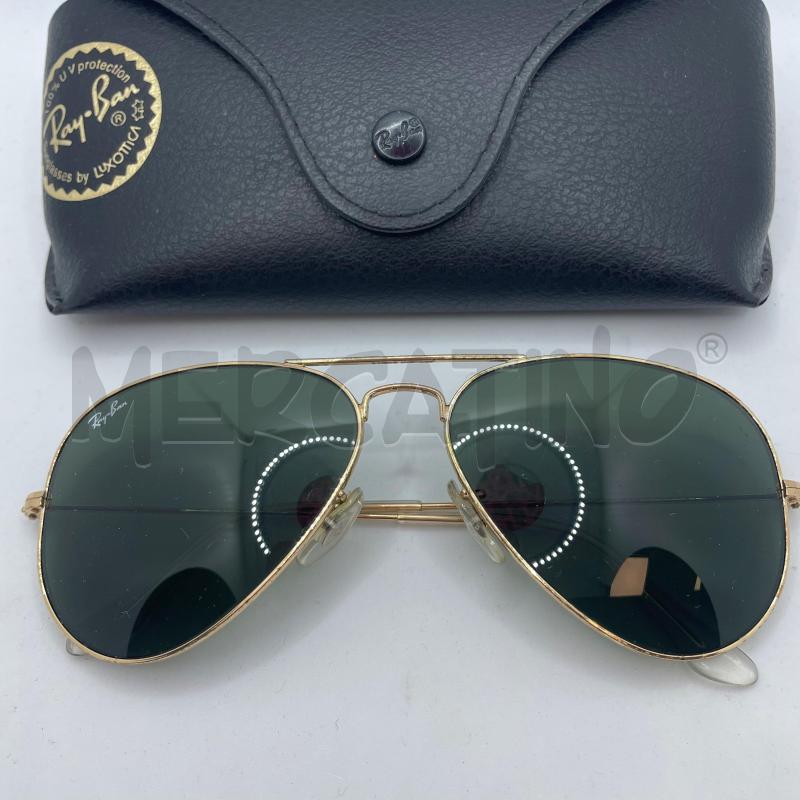 OCCHIALI UOMO RAYBAN DA SOLE AVIATOR  | Mercatino dell'Usato Colleferro 2