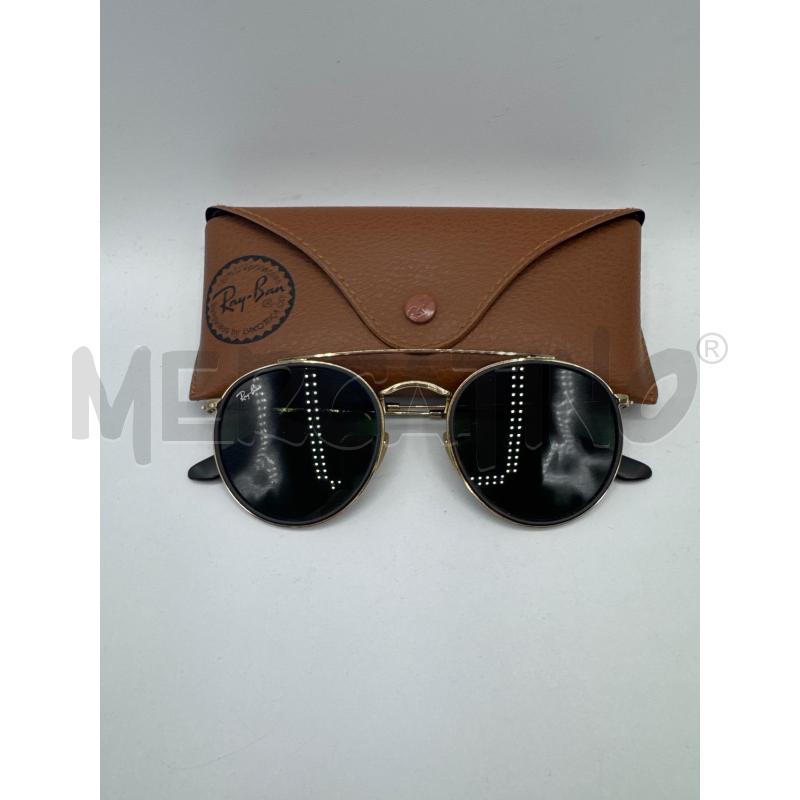OCCHIALI UOMO RAYBAN ROUND DOUBLR DORATI NE  | Mercatino dell'Usato Colleferro 1