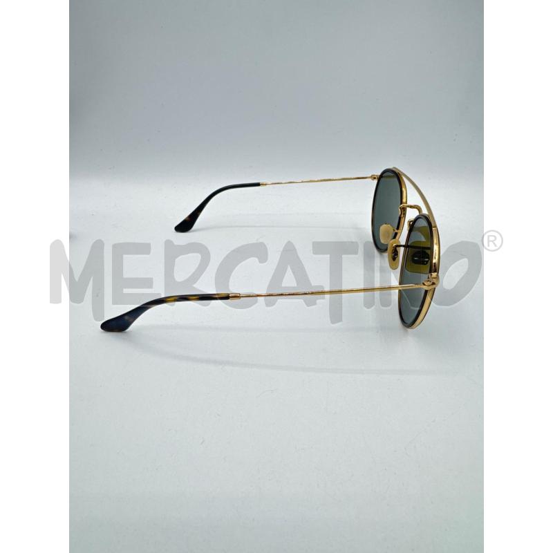 OCCHIALI UOMO RAYBAN ROUND DOUBLR DORATI NE  | Mercatino dell'Usato Colleferro 2