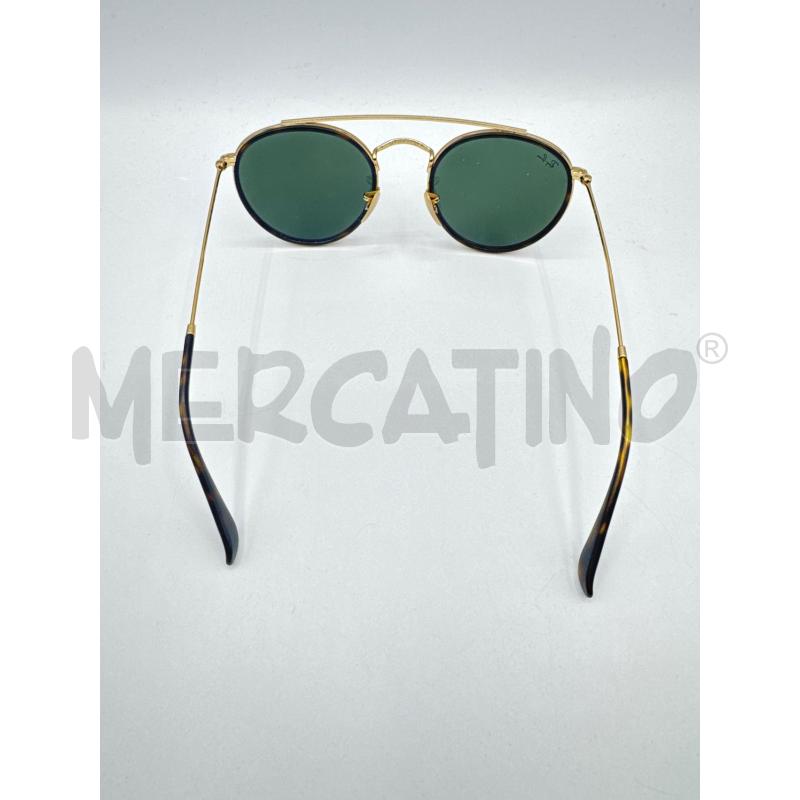 OCCHIALI UOMO RAYBAN ROUND DOUBLR DORATI NE  | Mercatino dell'Usato Colleferro 3