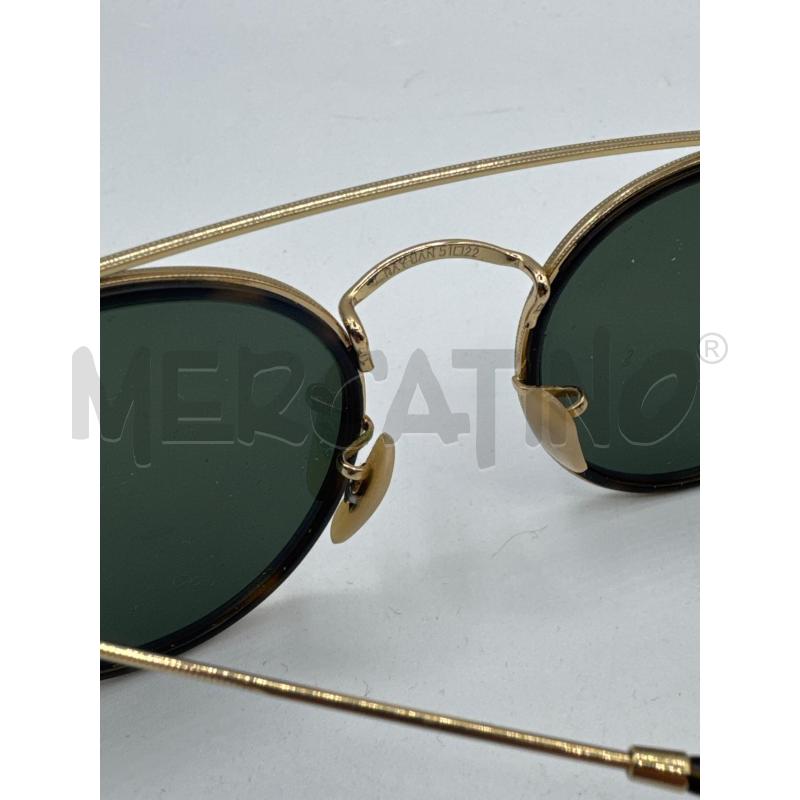 OCCHIALI UOMO RAYBAN ROUND DOUBLR DORATI NE  | Mercatino dell'Usato Colleferro 4