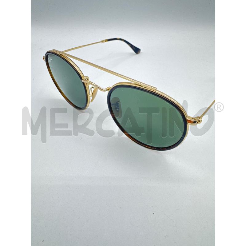 OCCHIALI UOMO RAYBAN ROUND DOUBLR DORATI NE  | Mercatino dell'Usato Colleferro 5