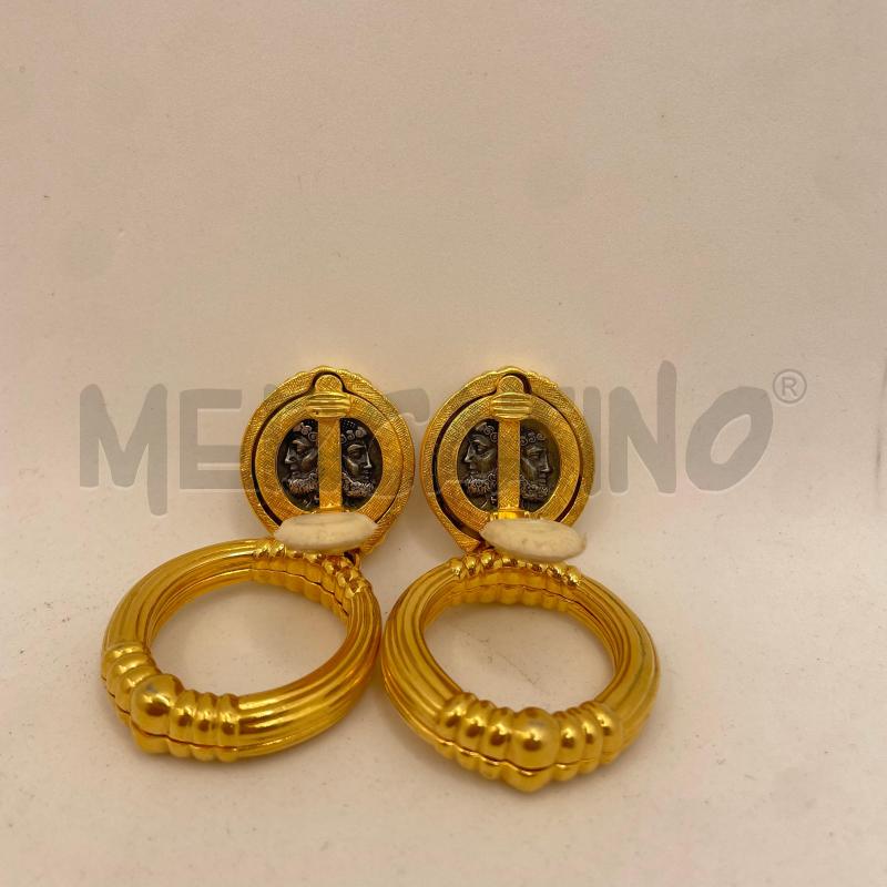 ORECCHINI FENDI ROMA 1925 FF VINTAGE ANNI 80/90  | Mercatino dell'Usato Colleferro 3