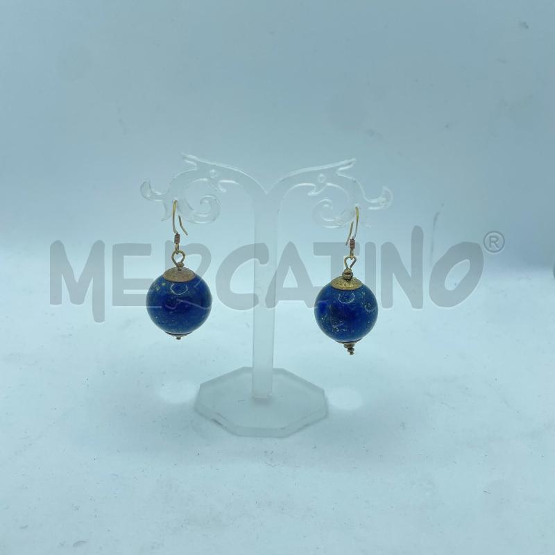 ORECCHINI LAPIS BLU  | Mercatino dell'Usato Colleferro 1