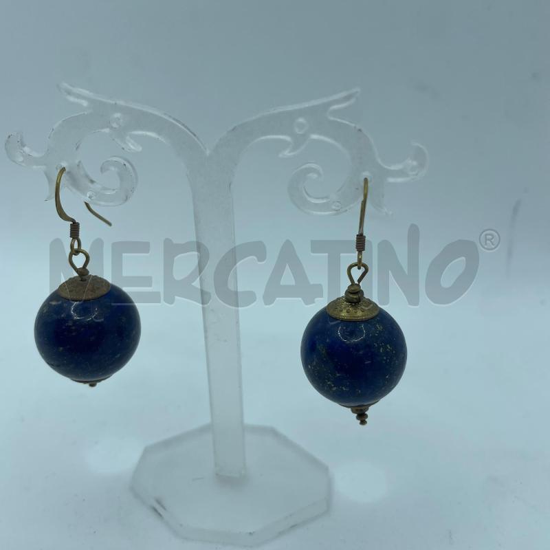 ORECCHINI LAPIS BLU  | Mercatino dell'Usato Colleferro 2
