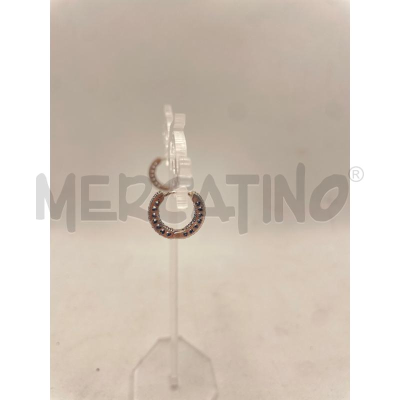 ORECCHINI PANDORA ARG925 CERCHIETT STRASS CUORICINI | Mercatino dell'Usato Colleferro 4