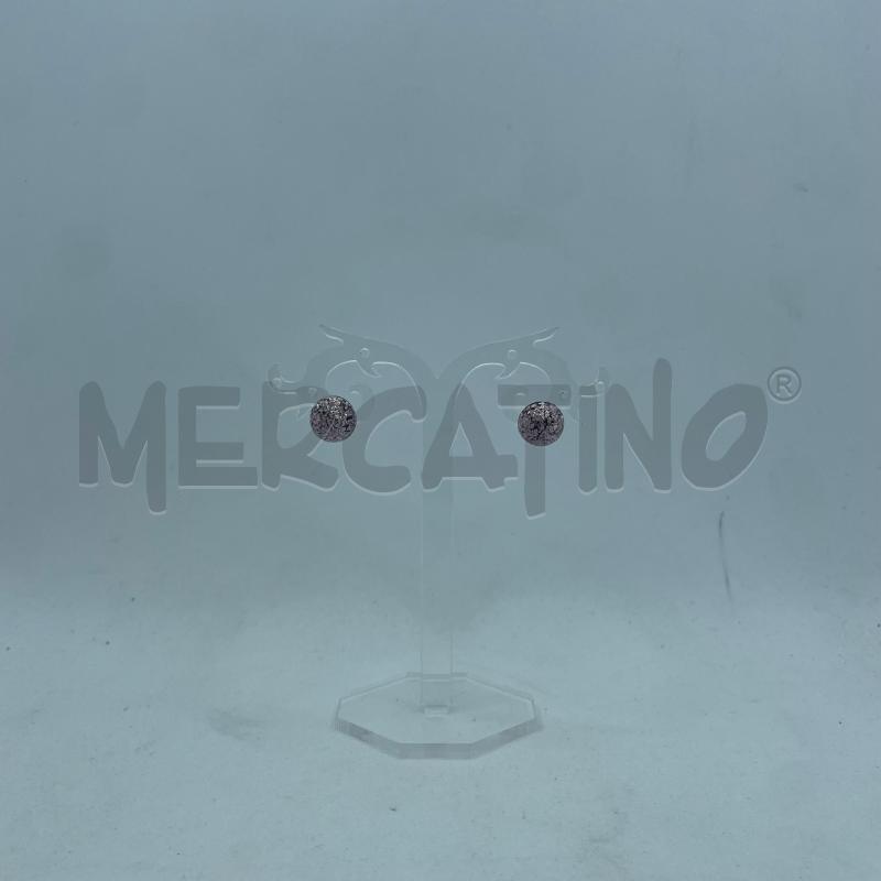 ORECCHINI POTTONCINO MURANO ARG 925 LILLA | Mercatino dell'Usato Colleferro 1