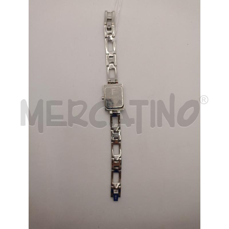 OROLOGIO DA POLSO FOSSIL F2 ES 9136 QUARZO ACCIAIO CASSA A SPECCHIO E CINT MAGLIE GEOM APRTUR RETT | Mercatino dell'Usato Colleferro 2