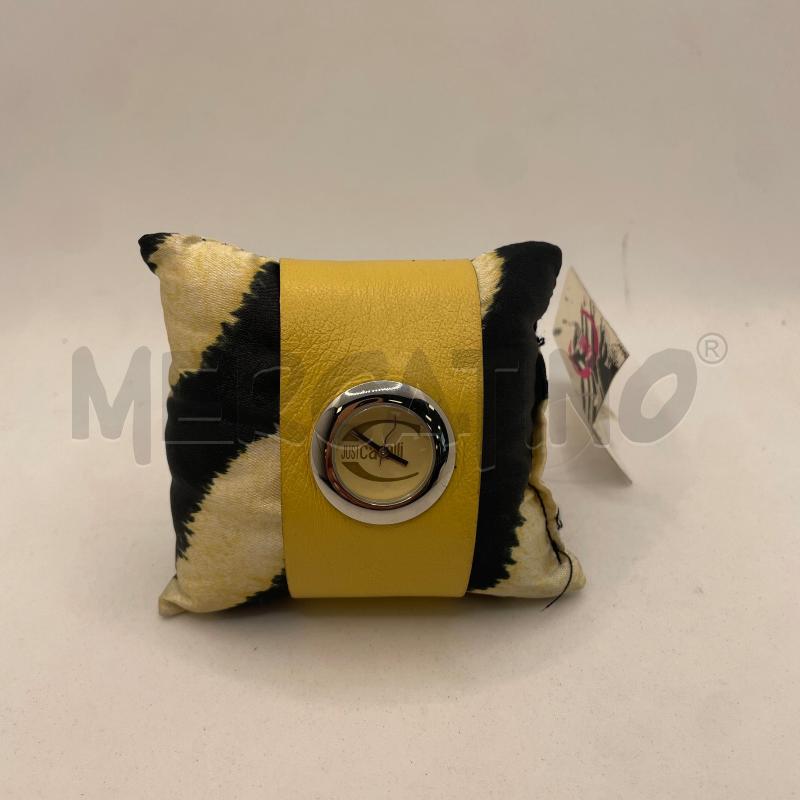 OROLOGIO DA POLSO ROBERTO CAVALLI CINTURINO IN PELLE GIALLO  | Mercatino dell'Usato Colleferro 1