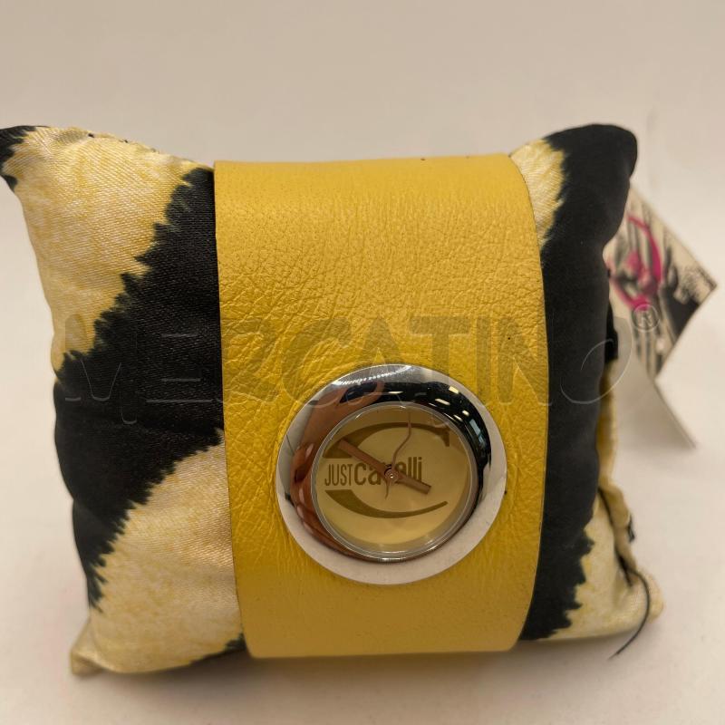 OROLOGIO DA POLSO ROBERTO CAVALLI CINTURINO IN PELLE GIALLO  | Mercatino dell'Usato Colleferro 2