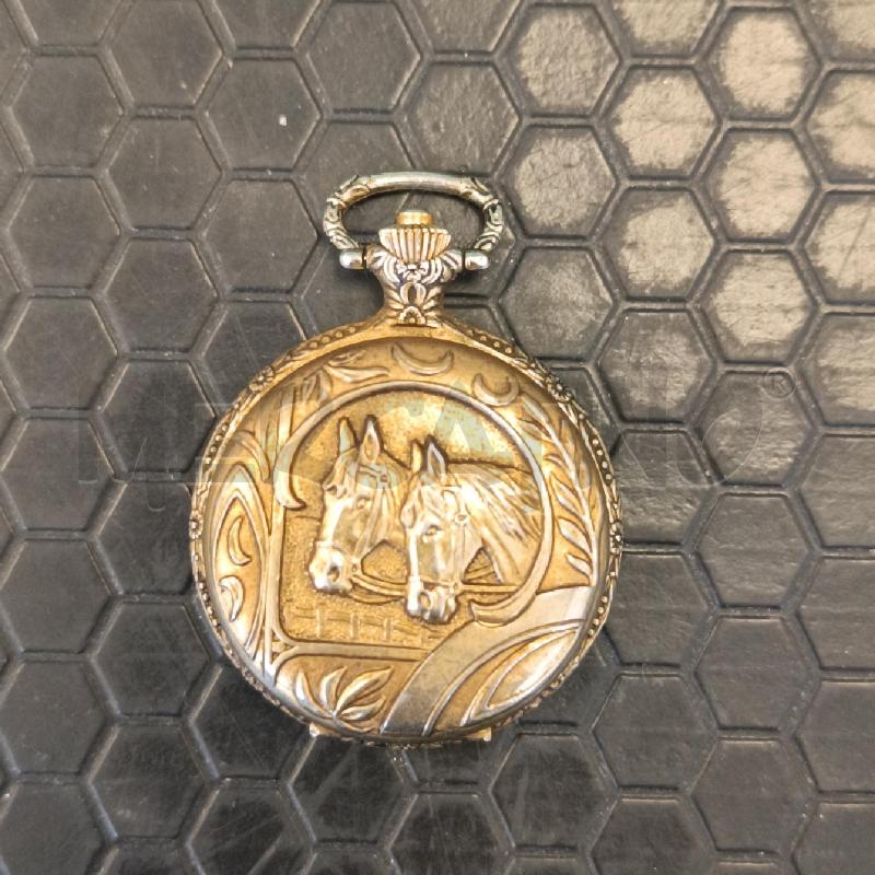 OROLOGIO DA TASCHINO MILUNA ANTIMAGNETIC PROFILO CAVALLI DA REVISIONARE | Mercatino dell'Usato Colleferro 2