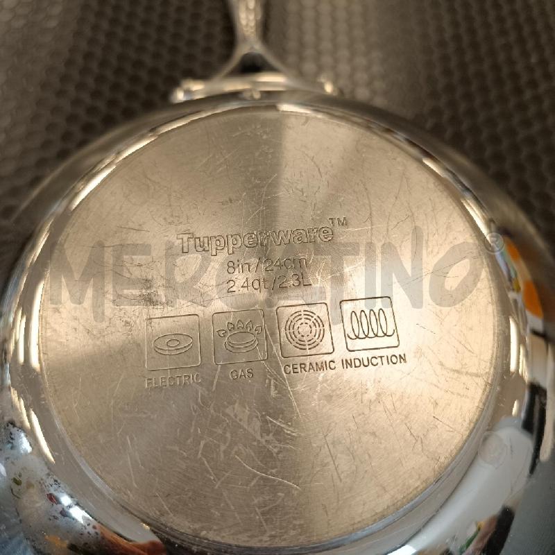 PADELLA INOX TUPPERWARE 24 CM | Mercatino dell'Usato Colleferro 2