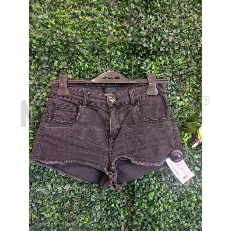 PANTALONCINO DONNA TWINSET DENIM GRI | Mercatino dell'Usato Colleferro 1
