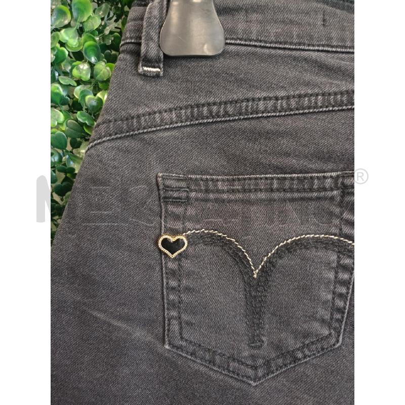 PANTALONCINO DONNA TWINSET DENIM GRI | Mercatino dell'Usato Colleferro 3