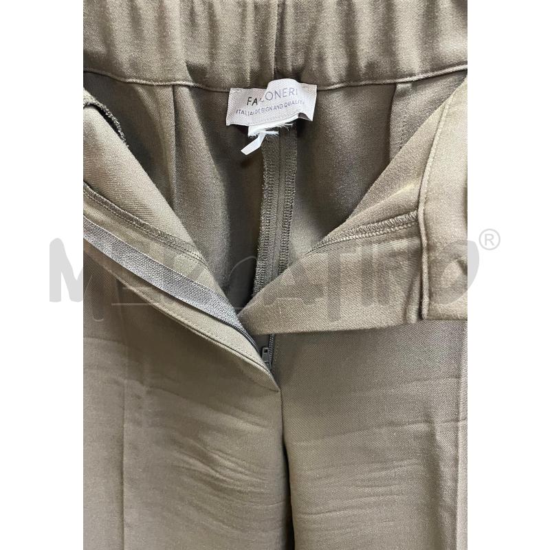 PANTALONE DONNA FALCONERI VERDE OLIVA ELAST VITA  | Mercatino dell'Usato Colleferro 2
