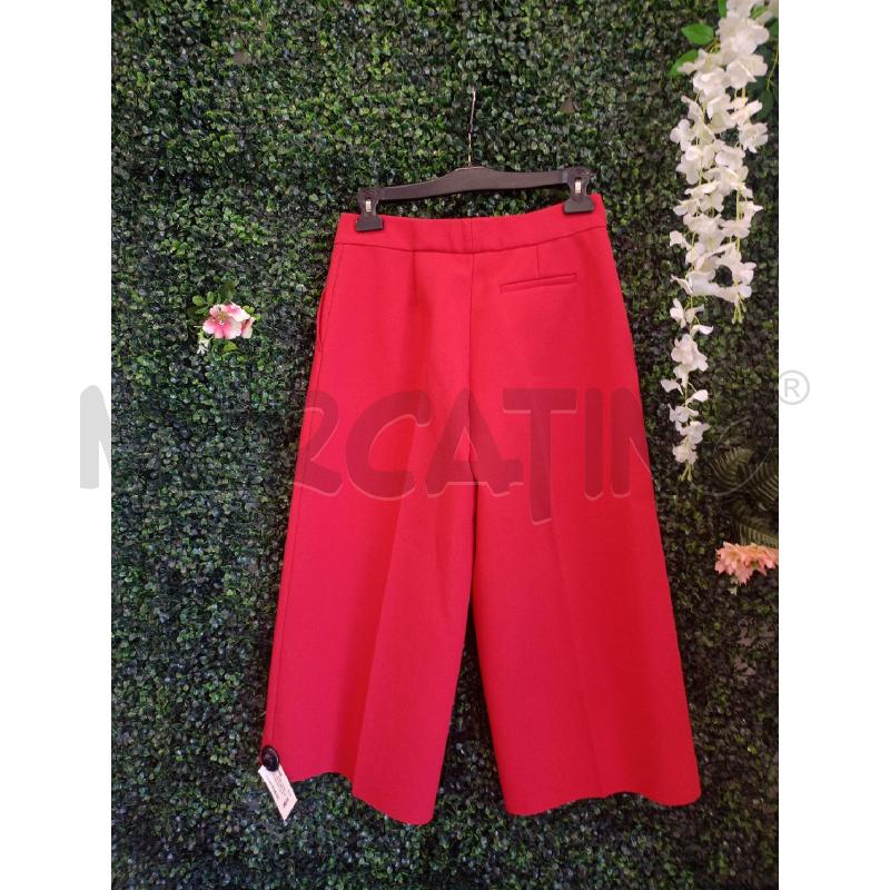 PANTALONE DONNA MSGM ROSSO VISCOSA | Mercatino dell'Usato Colleferro 2