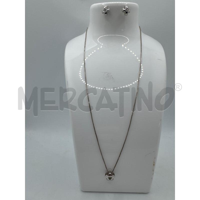 PARURE ARG925 O+C CROCETTA | Mercatino dell'Usato Colleferro 1