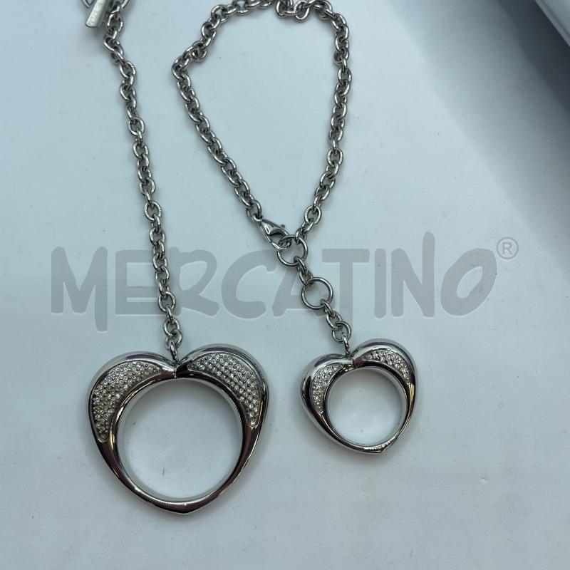 PARURE BREIL C+B CUORE STRASS | Mercatino dell'Usato Colleferro 4