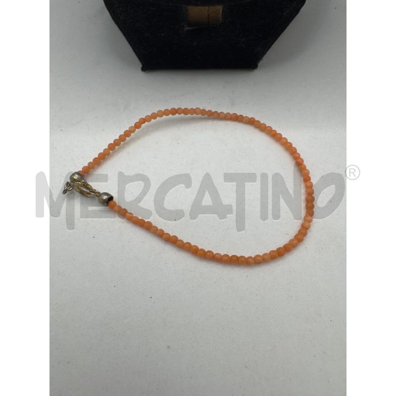 PARURE COLLANA+B CORALLO ROSA  | Mercatino dell'Usato Colleferro 2