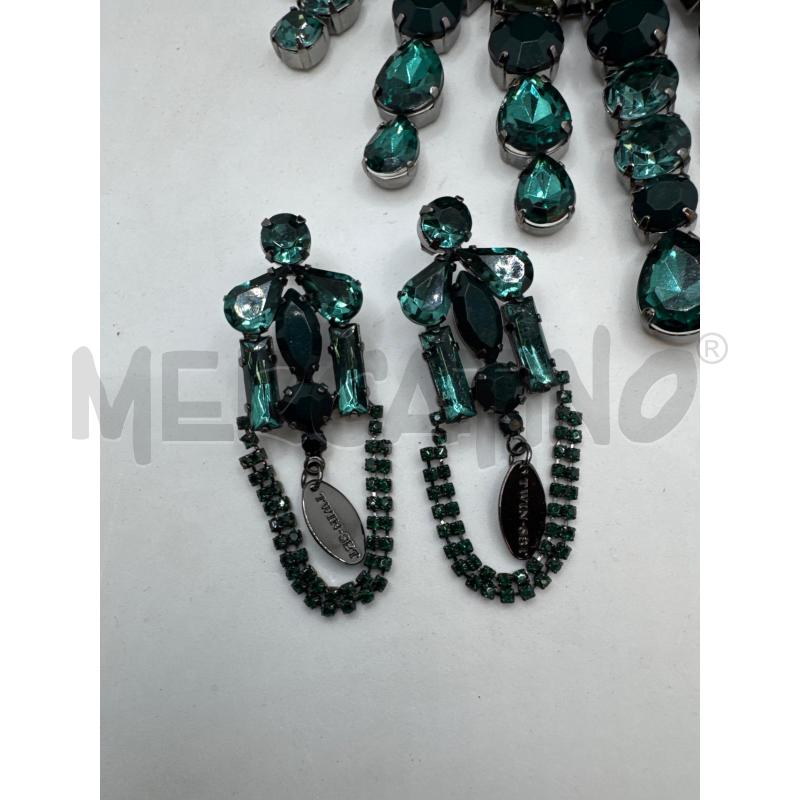 PARURE TWINSET PIE VERDI OREC+ COLLANA  | Mercatino dell'Usato Colleferro 2