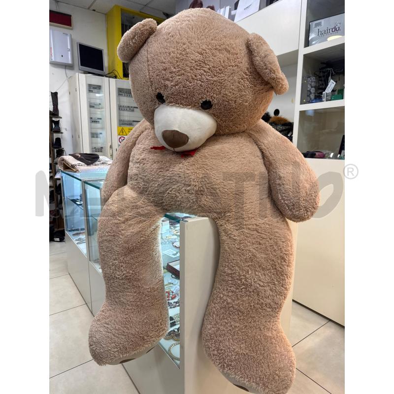PELUCHE GIGANTE ORSETTO BEIGE  | Mercatino dell'Usato Colleferro 1