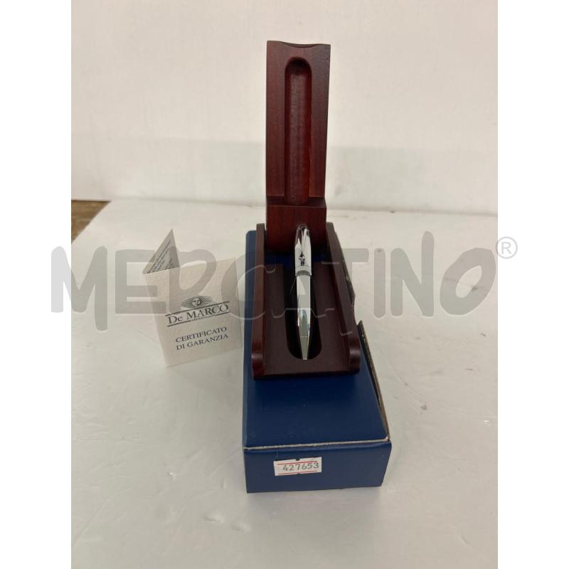 PENNA A SFERA DE MARCO CON SCATOLA IN LEGNO PLACC ARG | Mercatino dell'Usato Colleferro 1