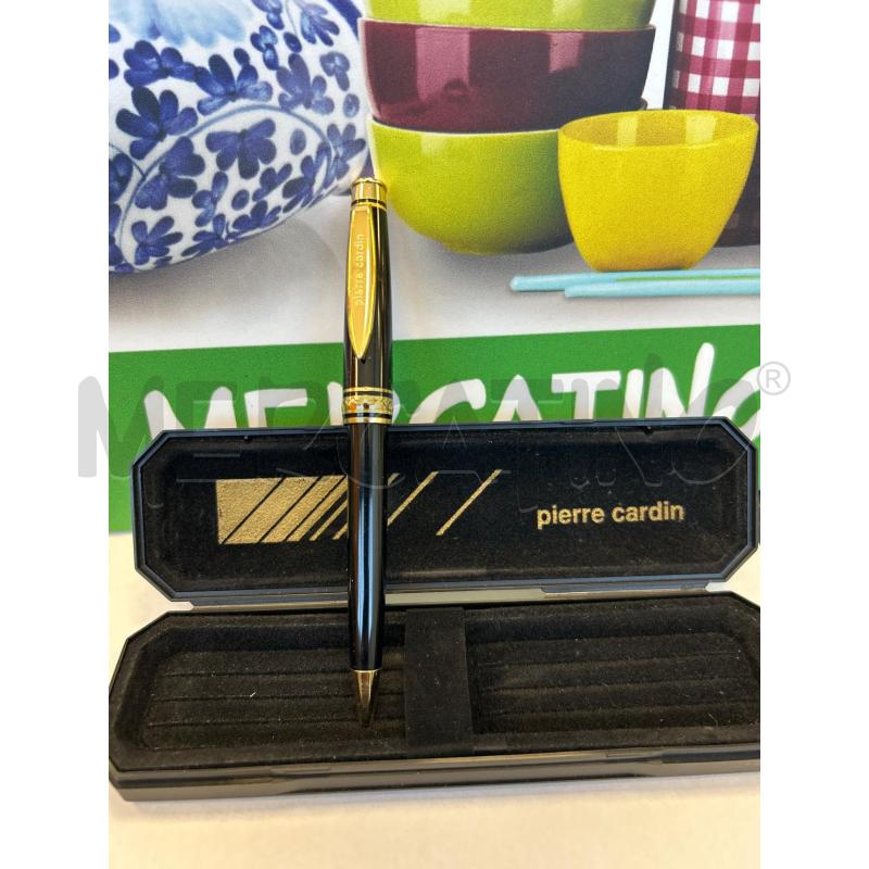 PENNA A SFERA PIERRE CARDIN NERA ORO | Mercatino dell'Usato Colleferro 1
