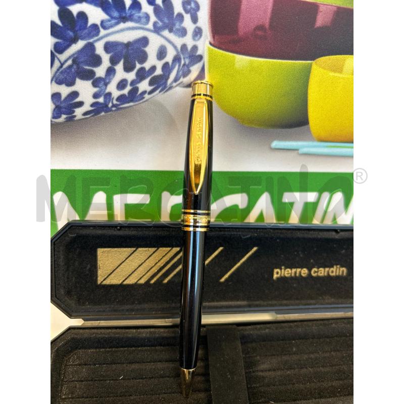PENNA A SFERA PIERRE CARDIN NERA ORO | Mercatino dell'Usato Colleferro 2