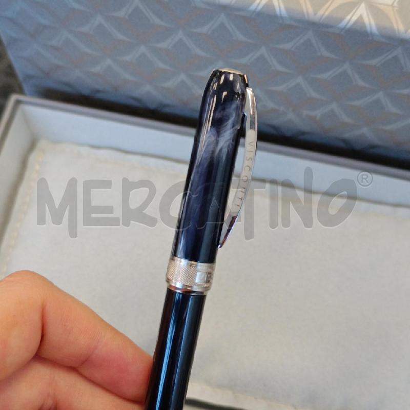 PENNA A SFERA VISCONTI NUOVA NERA SFUMATA STILE MARMO | Mercatino dell'Usato Colleferro 3