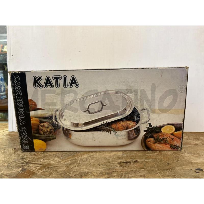 PENTOLA ACCIAIO INOX 18/10 OVALE  | Mercatino dell'Usato Colleferro 1