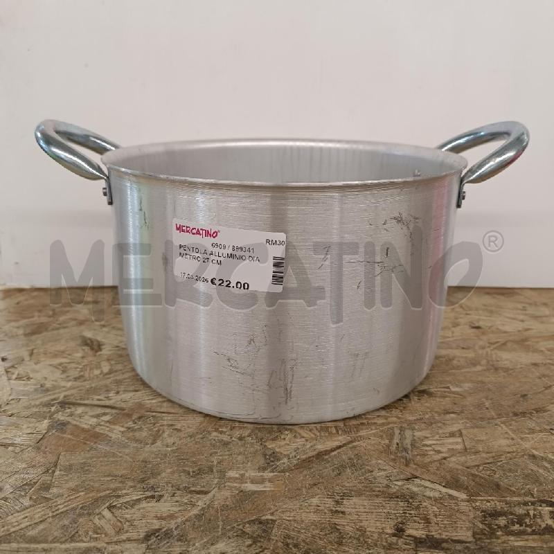PENTOLA ALLUMINIO DIAMETRO 27 CM | Mercatino dell'Usato Colleferro 1