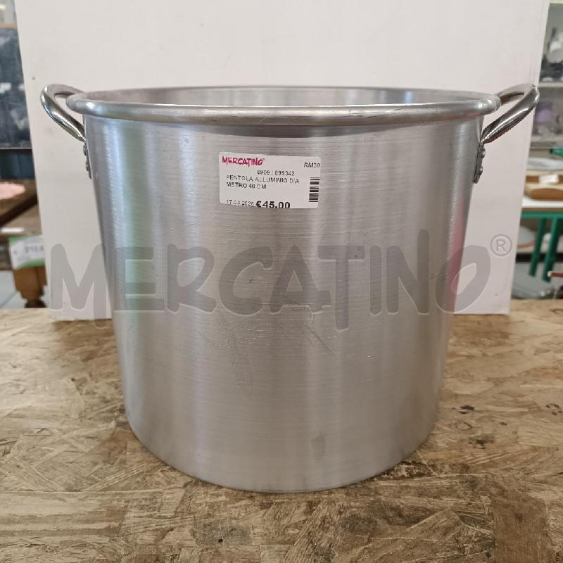 PENTOLA ALLUMINIO DIAMETRO 40 CM | Mercatino dell'Usato Colleferro 1