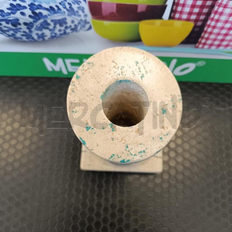 PORTA CANDELA IN MARMO CILINDRICO SFUMATO  | Mercatino dell'Usato Colleferro 2