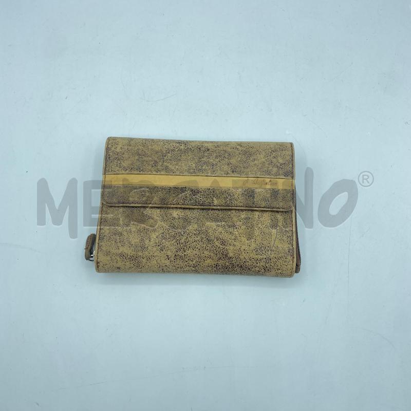 PORTA FOGLIO AUSTRALIAN VERA PELLE MARRONE SFUMAT | Mercatino dell'Usato Colleferro 1