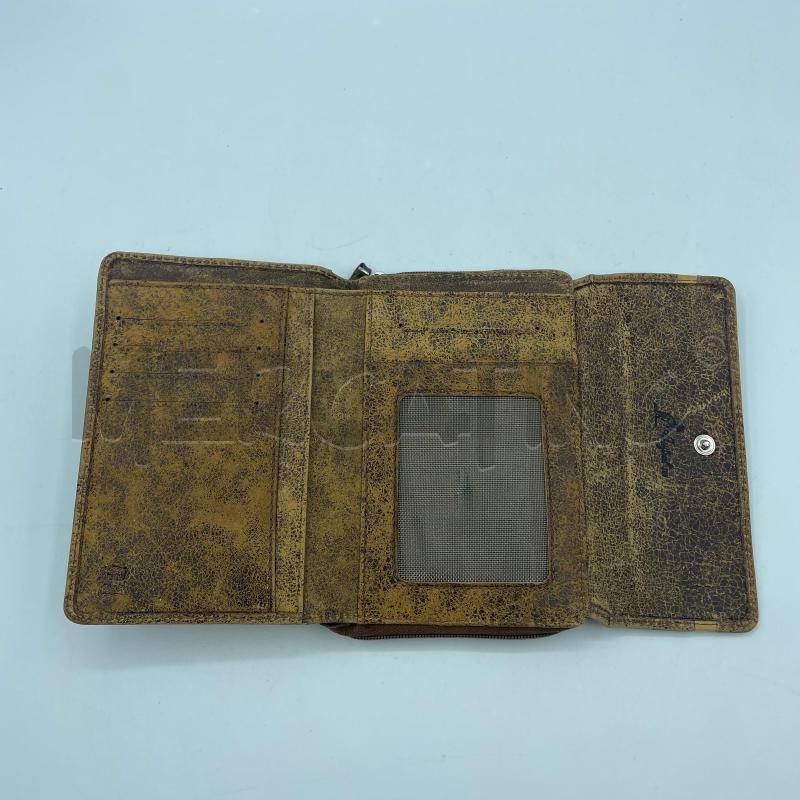 PORTA FOGLIO AUSTRALIAN VERA PELLE MARRONE SFUMAT | Mercatino dell'Usato Colleferro 3