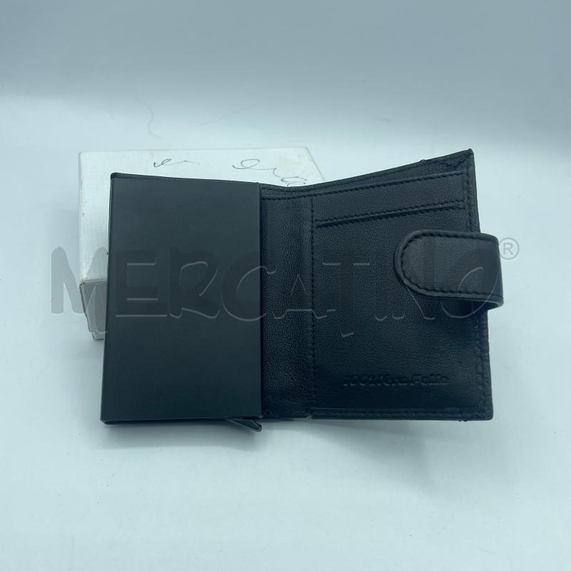 PORTA FOGLIO NAZARENO GABRIELLI VERA PELLE+CARTE NE  | Mercatino dell'Usato Colleferro 4