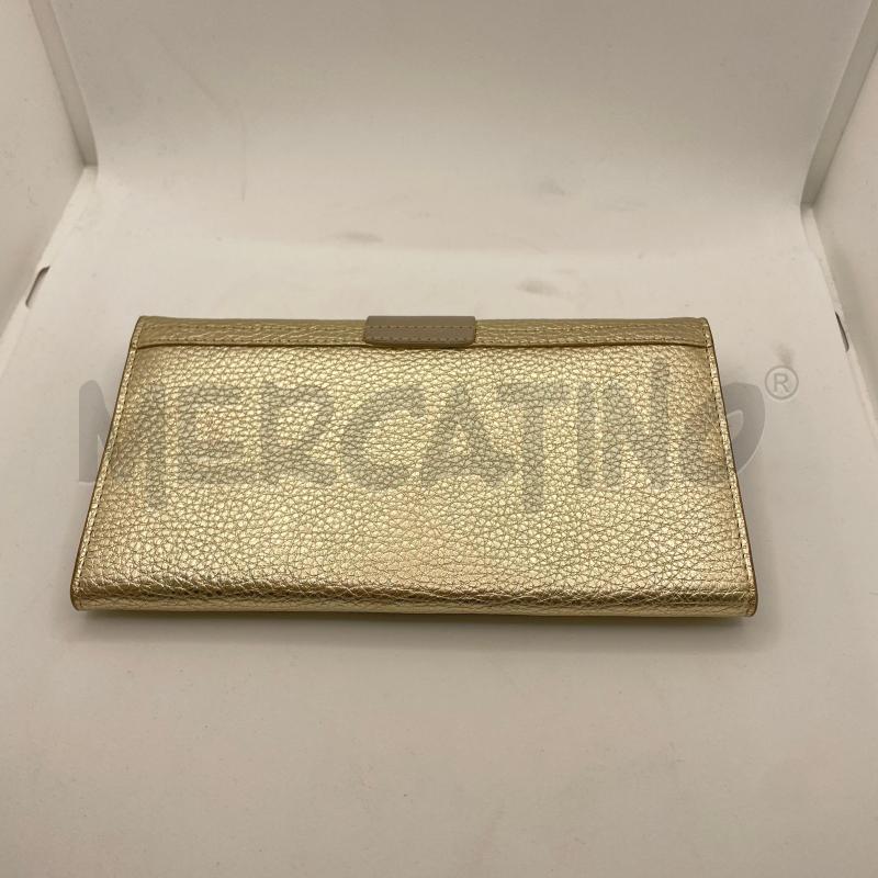 PORTA FOGLIO PIQUADRO DORATO  | Mercatino dell'Usato Colleferro 2