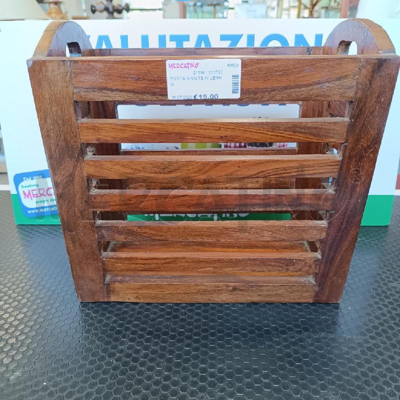 PORTA RIVISTE IN LEGNO  | Mercatino dell'Usato Colleferro 1
