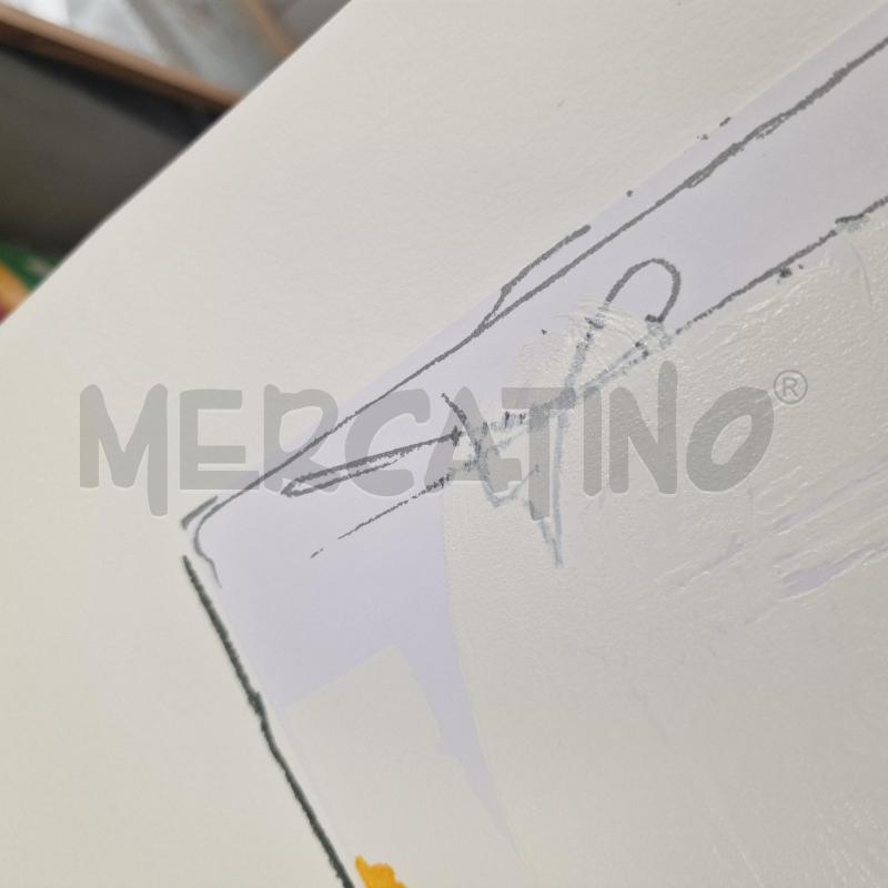 PROVA AUTORE SCHIFANO - PAESAGGIO - SENZA TITOLO | Mercatino dell'Usato Colleferro 4