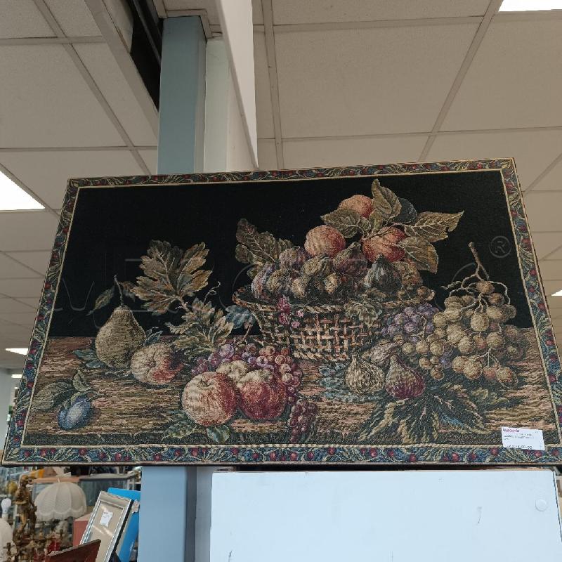 QUADRO ARAZZO VASO FIORI | Mercatino dell'Usato Colleferro 1