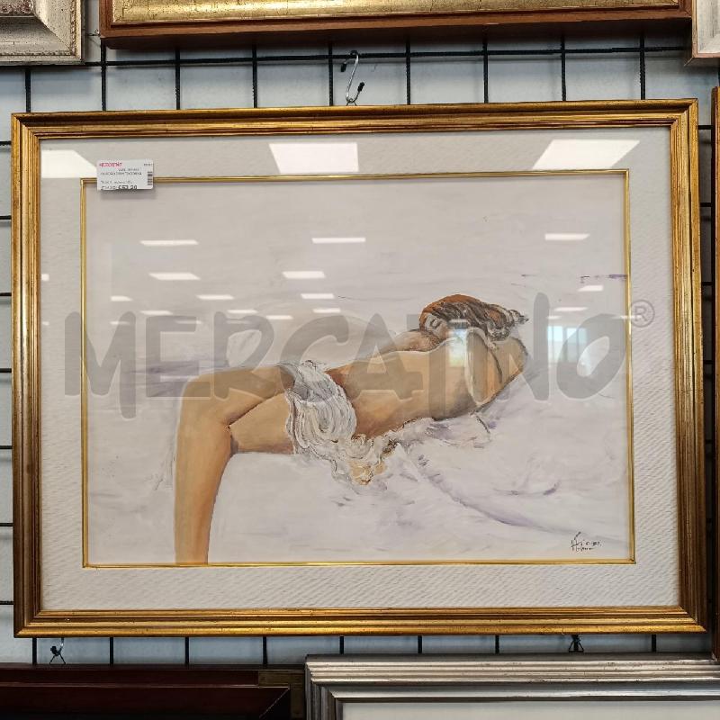 QUADRO DIPINTO DONNA  | Mercatino dell'Usato Colleferro 1
