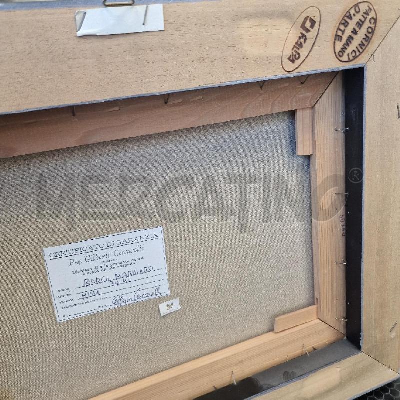 QUADRO DIPINTO GILBERTO CECCARELLI | Mercatino dell'Usato Colleferro 4