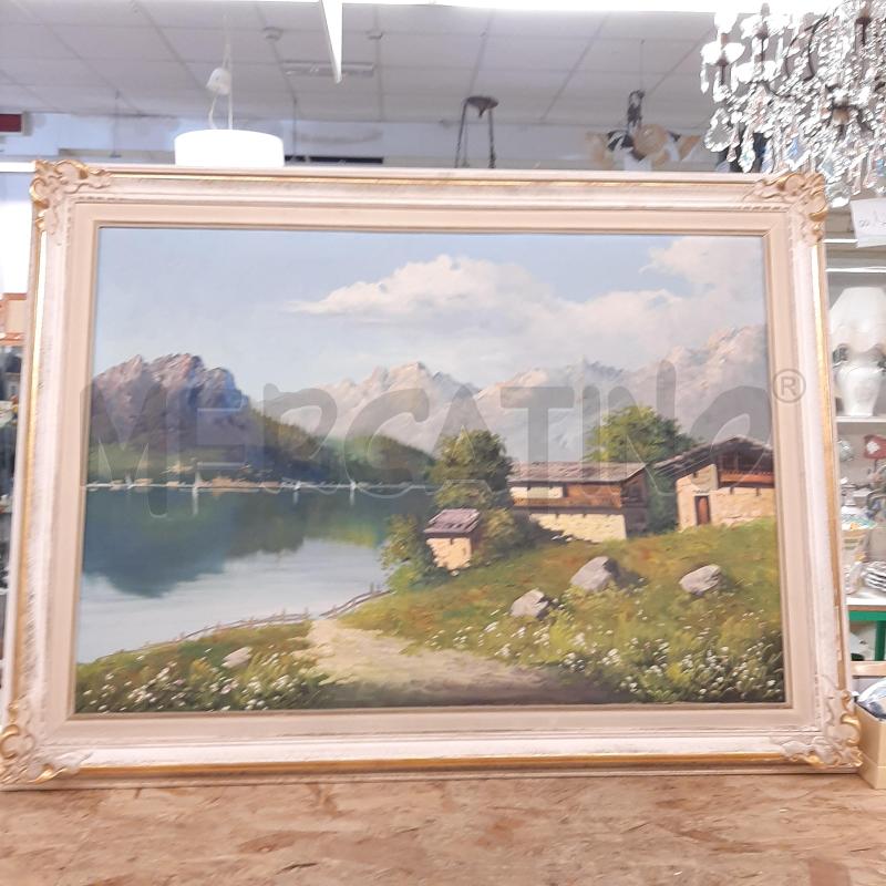 QUADRO DIPINTO PAESAGGIO MONTANBO  | Mercatino dell'Usato Colleferro 1