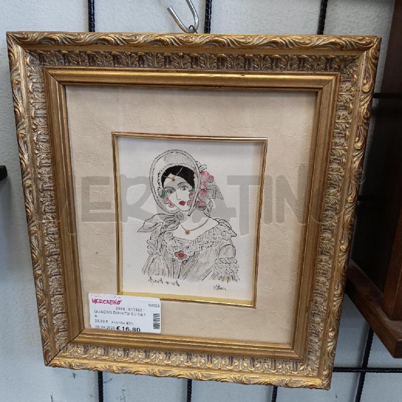 QUADRO DIPINTO SU SETA | Mercatino dell'Usato Colleferro 1