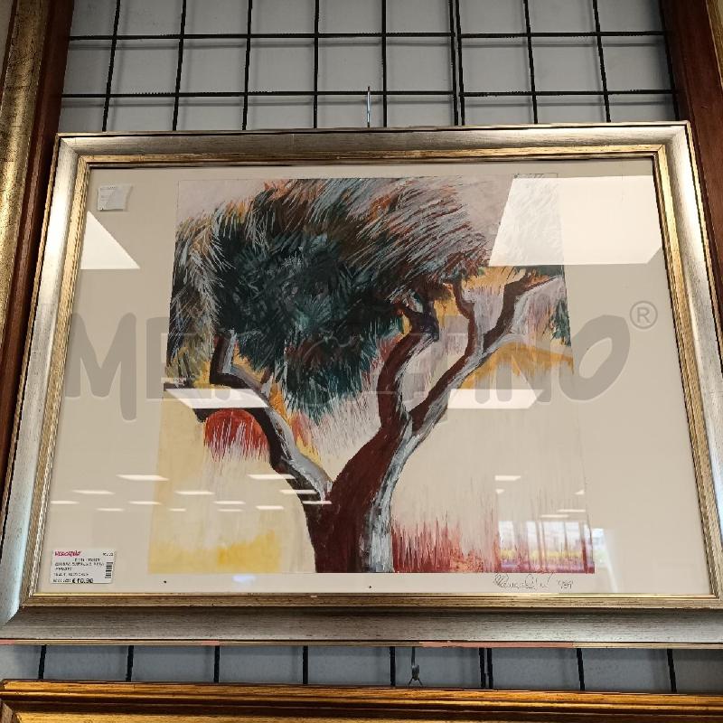 QUADRO DISEGNO ALBERO FIRMATO | Mercatino dell'Usato Colleferro 1