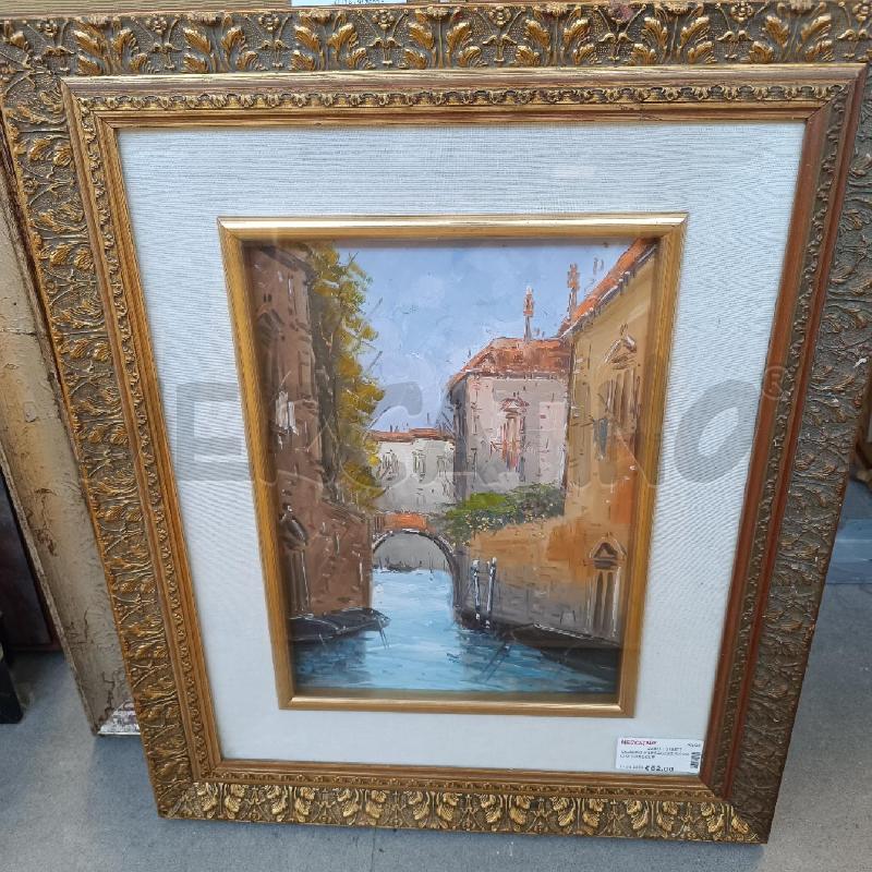 QUADRO PAESAGGIO SCORCIO GONDOLE | Mercatino dell'Usato Colleferro 1