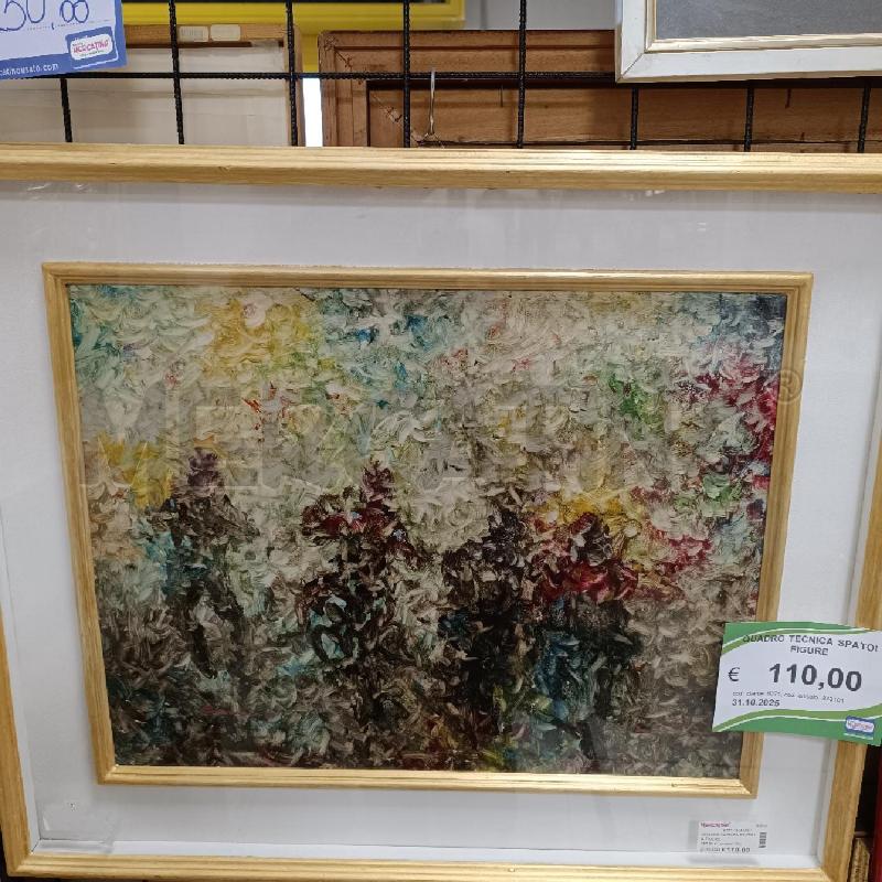 QUADRO TECNICA SPATOLA FIGURE | Mercatino dell'Usato Colleferro 2