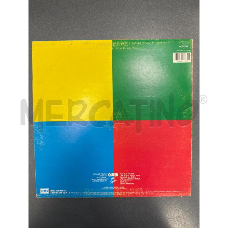 QUEEN – HOT SPACE | Mercatino dell'Usato Colleferro 2