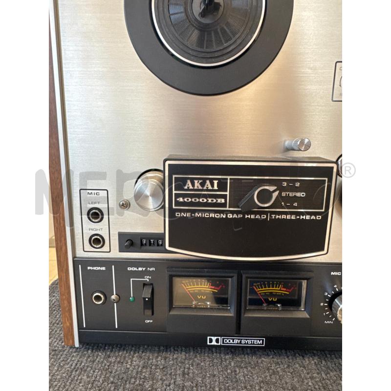 REGISTRATORE BOBINE AKAI 4000DB  | Mercatino dell'Usato Colleferro 3
